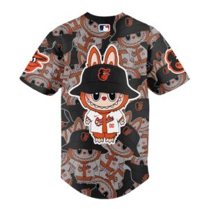 Baltimore Orioles Labubu X MLB Custom Baseball Jersey