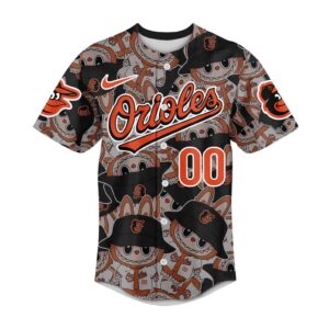 Baltimore Orioles Labubu X MLB Custom Baseball Jersey