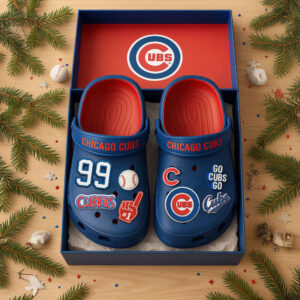 Chicago Cubs Custom Clogs With Charms