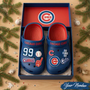 Chicago Cubs Custom Clogs With Charms