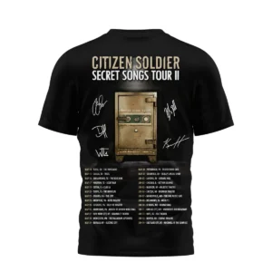 Citizen Soldier Secret Songs Tour II T-Shirt