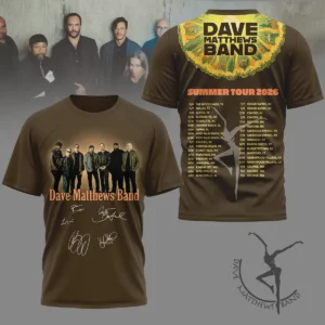 Dave Matthews Band Summer Tour 2026 T-Shirt
