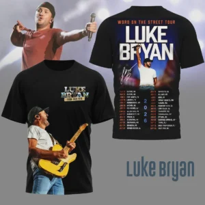 Luke Bryan Farm Tour Word On The Street Tour 2026 T-Shirt