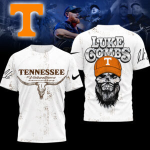 Tennessee Volunteers NCAA Luke Combs Country Music 3D T-Shirt