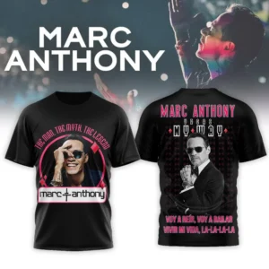 Marc Anthony Vegas My Way Vivir Mi Vida T-Shirt