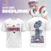 New England Patriots AFC Super Bowl Champions 2026 Roster T-Shirt