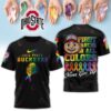 Ohio State Buckeyes Fight Cancer In All Colors T-Shirt