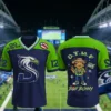 Seattle Seahawks Bad Bunny Football Jersey