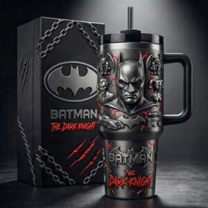 Batman The Dark Knight 3D Embossed Tumbler