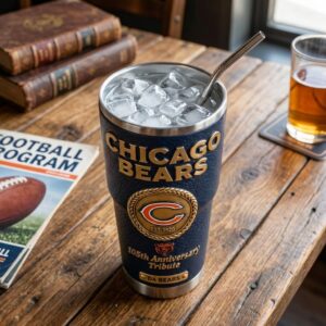 Chicago Bears 105th Anniversary Tribute Soldier Field Tumbler