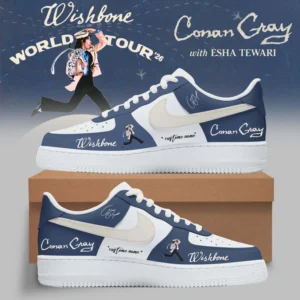 Conan Gray Wishbone World Tour '26 Custom Air Force 1 Shoes