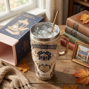 Gilmore Girls In Omnia Paratus YETI Tumbler With Handle