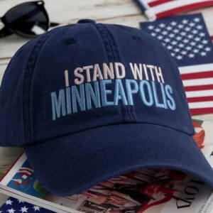I Stand With Minneapolis Baseball Cap