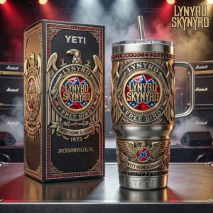 Lynyrd Skynyrd Free Bird Sweet Home Alabama 1973 YETI Tumbler
