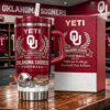 Oklahoma Sooners 136th Anniversary 1890-2026 Football YETI Tumbler