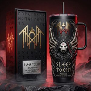 Sleep Token Take Me Back To Eden Worship Tumbler With Handle