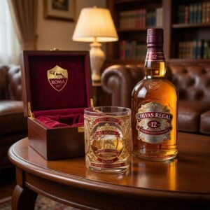 AS Roma 99 Years Anniversary 1927-2026 Whiskey Glass