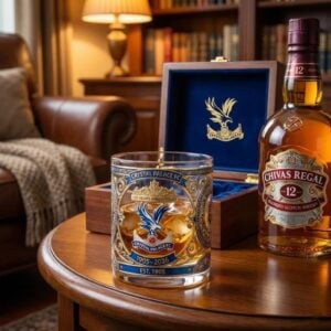 Crystal Palace FC 121 Years Anniversary 1905-2026 Whiskey Glass