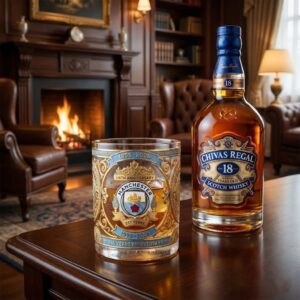 Manchester City 146 Years Anniversary 1880-2026 Legacy Edition Whiskey Glass