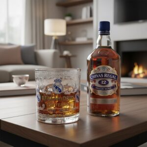 Real Madrid 124 Years Anniversary 1902-2026 Whiskey Glass