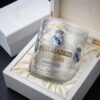 Real Madrid 124 Years Anniversary 1902-2026 Whiskey Glass