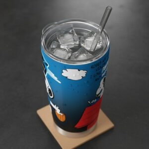 Carolina Panthers x Snoopy x Bud Light Customized Tumbler Cup 3