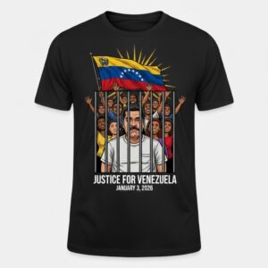 No More Dictatorship Pro Democracy Venezuela Political Graphic Tee 2