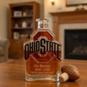 Ohio State Buckeyes Whiskey Decanter
