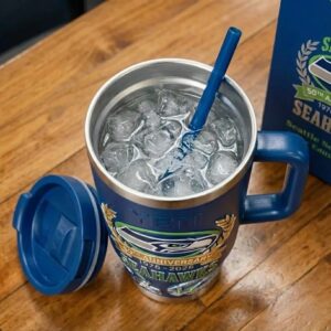 Seattle Seahawks 50th Anniversary Tumbler 2