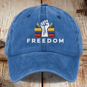 Venezuela Freedom Raised Fist Hat