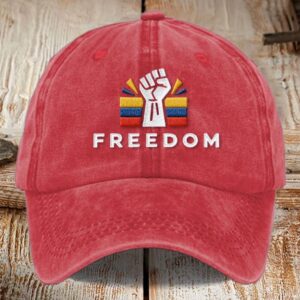 Venezuela Freedom Raised Fist Hat