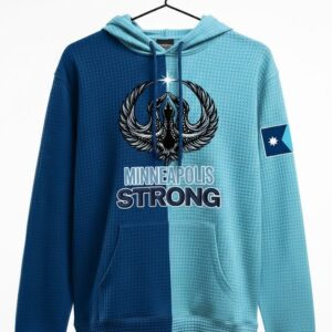 Minneapolis Strong Waffle Hoodie