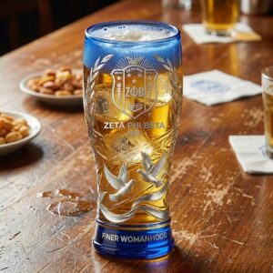 Zeta Phi Beta Finer Womanhood 1920 Beer Glass