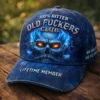 Old Fuckers Club Printed Casual Classic Cap