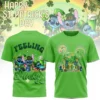 Stitch and Angel St. Patrick's Day Feeling Lucky T-Shirt