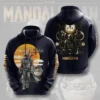 Star Wars x Mandalorian and Grogu 3D Hoodie