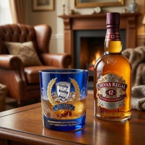 Birmingham City Football Club 151th Anniversary 1875-2026 Whiskey Glass