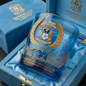 Coventry City Football Club 143rd Anniversary 1883-2026 Whiskey Glass