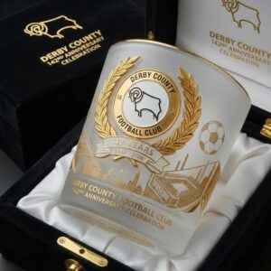 Derby County 142nd Anniversary Celebration 1884-2026 Whiskey Glass