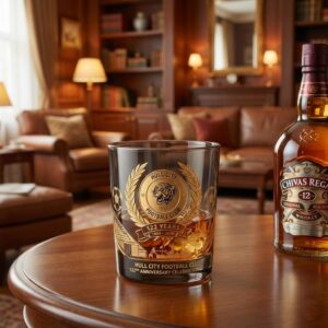Hull City 122nd Anniversary 1904-2026 Whiskey Glass