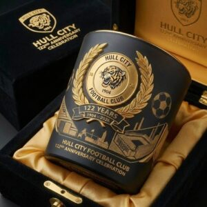 Hull City 122nd Anniversary 1904-2026 Whiskey Glass