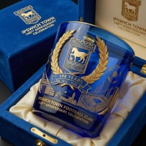 Ipswich Town 148th Anniversary 1878-2026 Whiskey Glass