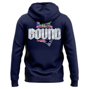 New England Patriots Super Bowl LIX Bound Hoodie