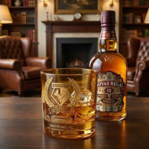 Watford FC 145th Anniversary 1881-2026 Whiskey Glass