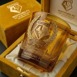 Watford FC 145th Anniversary 1881-2026 Whiskey Glass