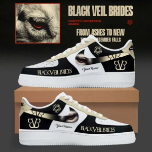 Black Veil Brides North America 2026 Custom Air Force 1