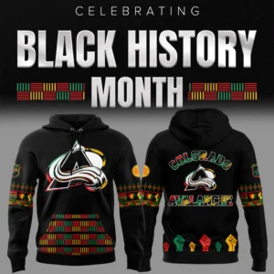 Colorado Avalanche Black History Month Hoodie