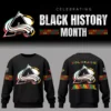 Colorado Avalanche Black History Month Sweatshirt