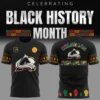 Colorado Avalanche Black History Month T-Shirt