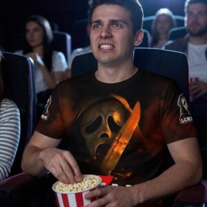 Scream 7 Fear Hits Home Cast Signatures 3D T-Shirt
